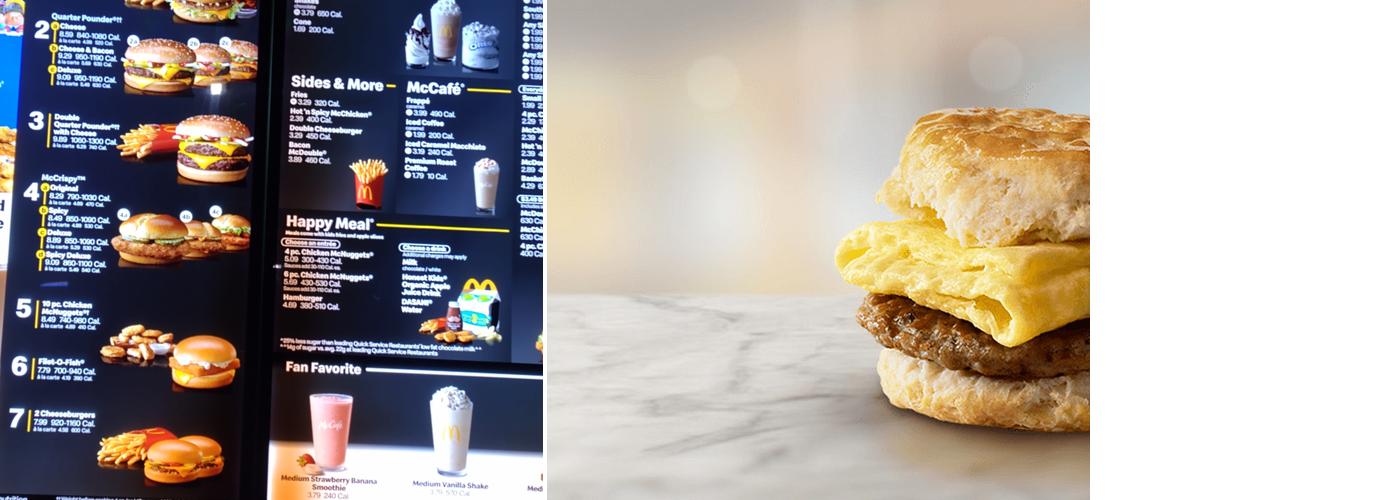 McDonald's Menu