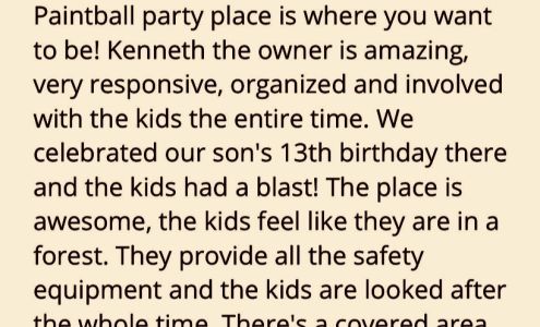 The Paintball Party Place