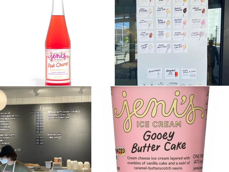 Jeni's Splendid Ice Creams Menu