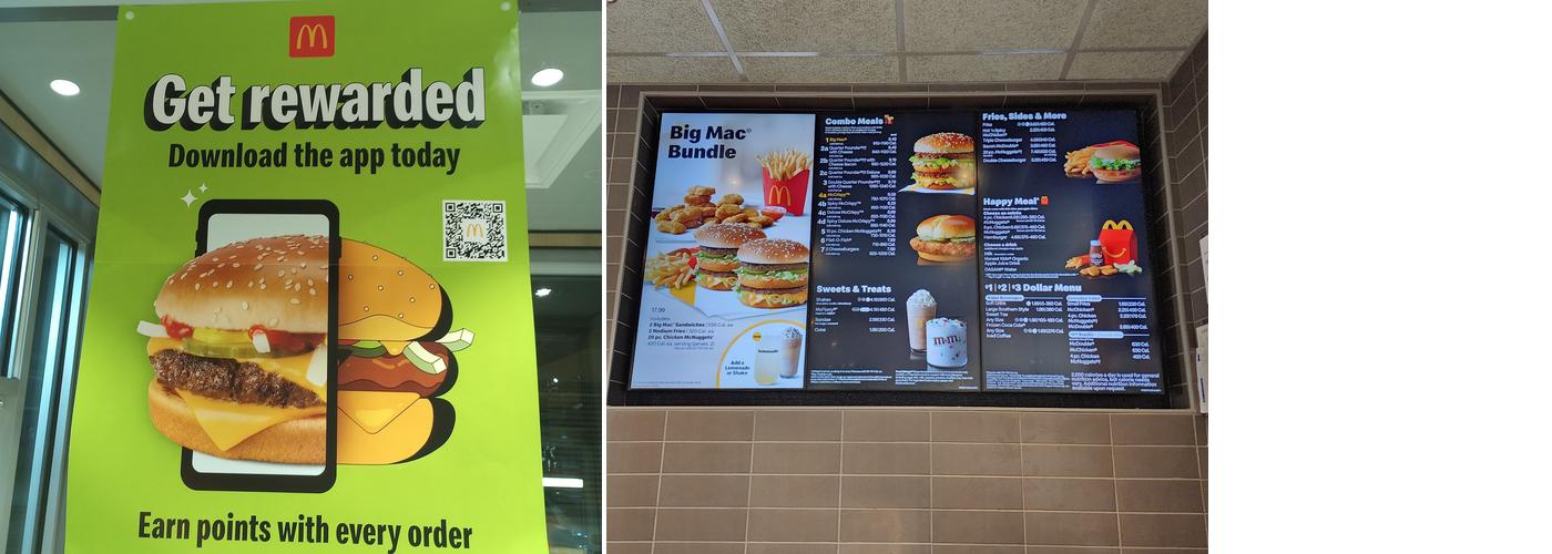 McDonald's Menu