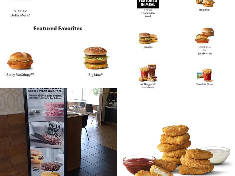 McDonald's Menu