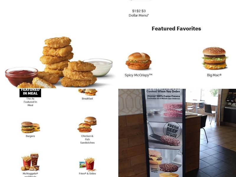 McDonald's Menu