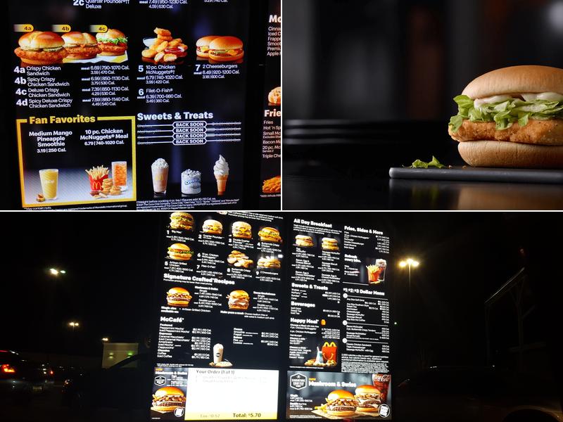 McDonald's Menu