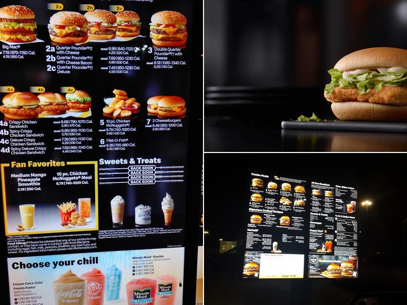 McDonald's Menu