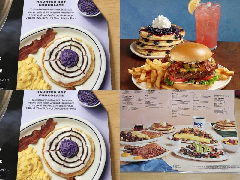 IHOP Menu