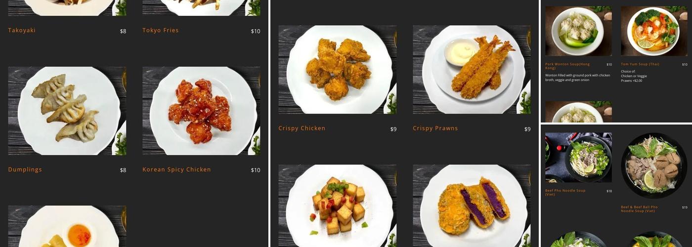 Chopstix Menu