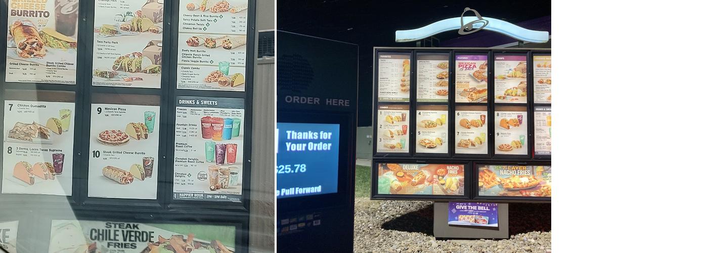 Taco Bell Menu