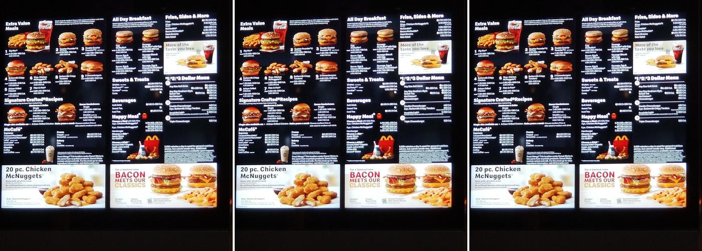 McDonald's Menu