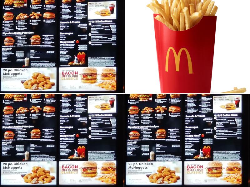 McDonald's Menu