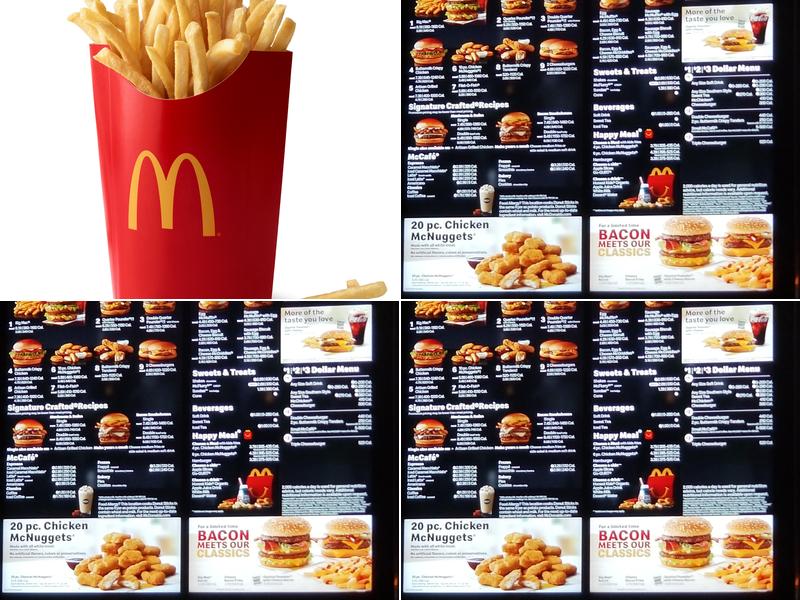 McDonald's Menu