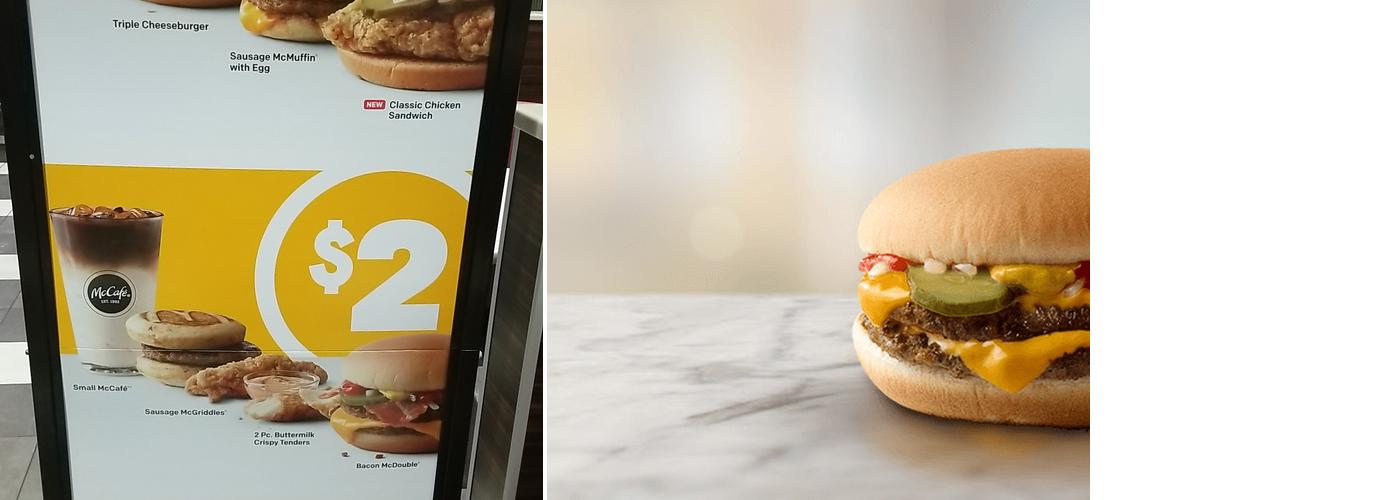 McDonald's Menu