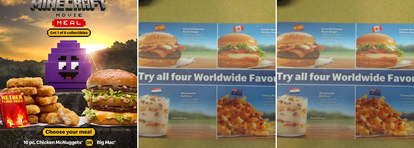 McDonald's Menu