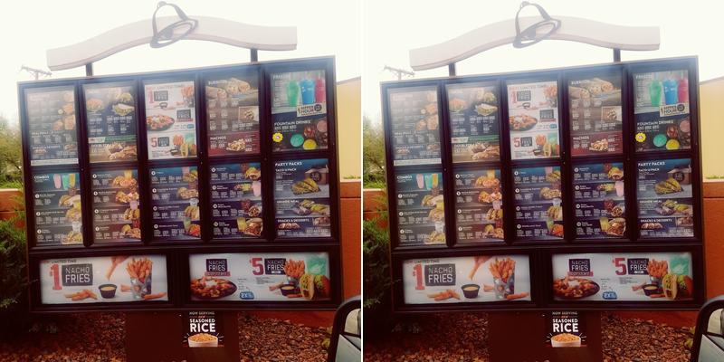 Taco Bell Menu