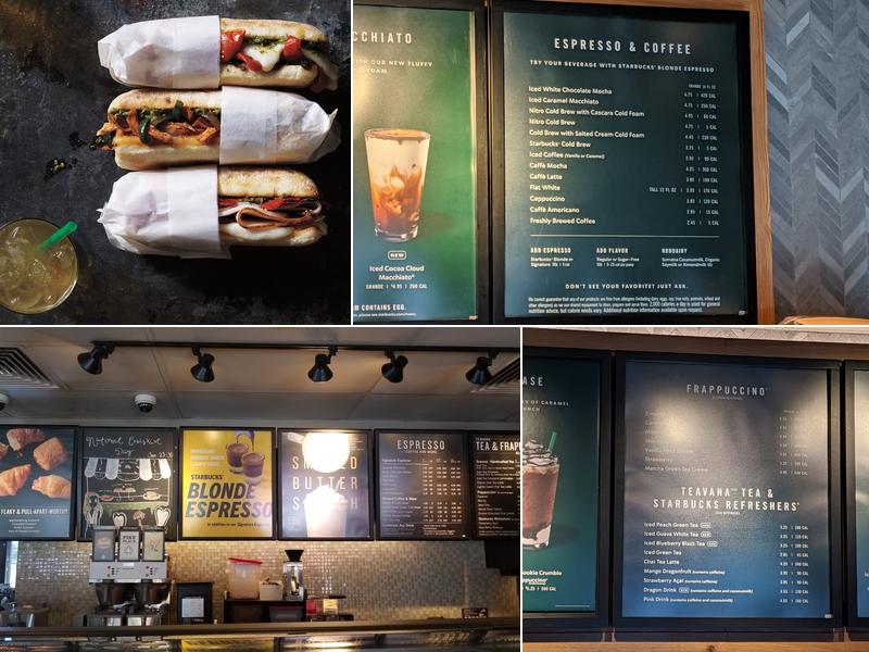 Starbucks Menu