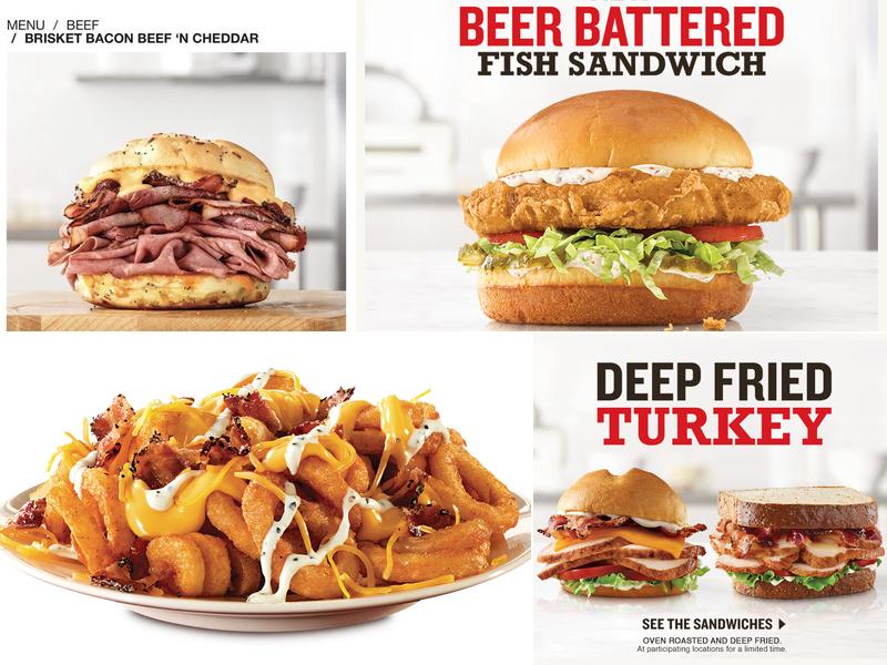 Arby's Menu