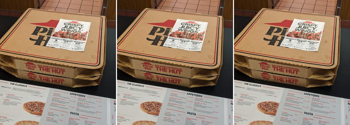 Pizza Hut Menu
