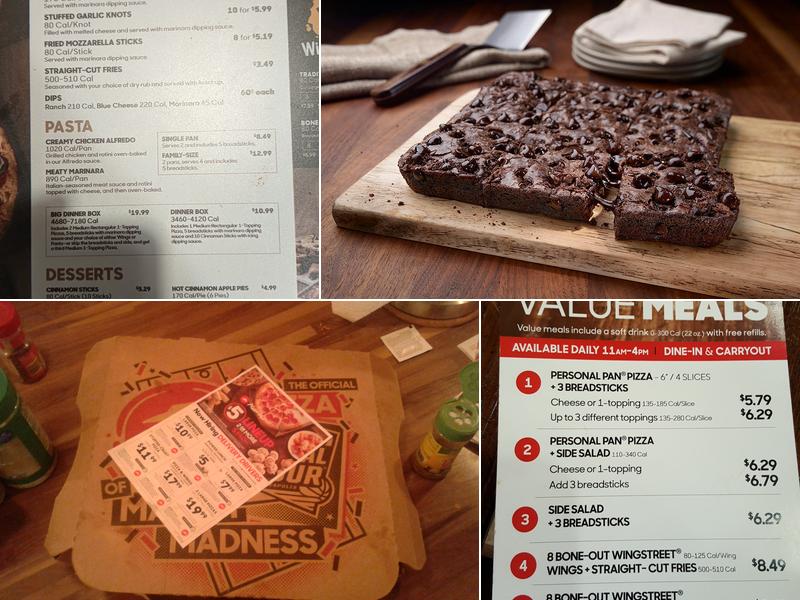 Pizza Hut Menu