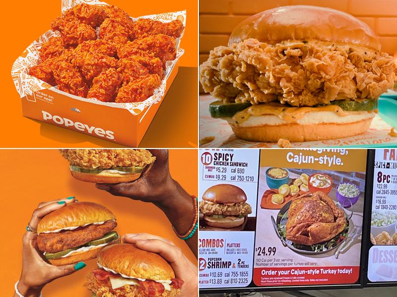 Popeyes Louisiana Kitchen Menu