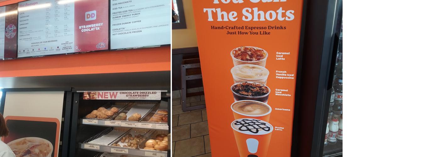 Dunkin' Menu