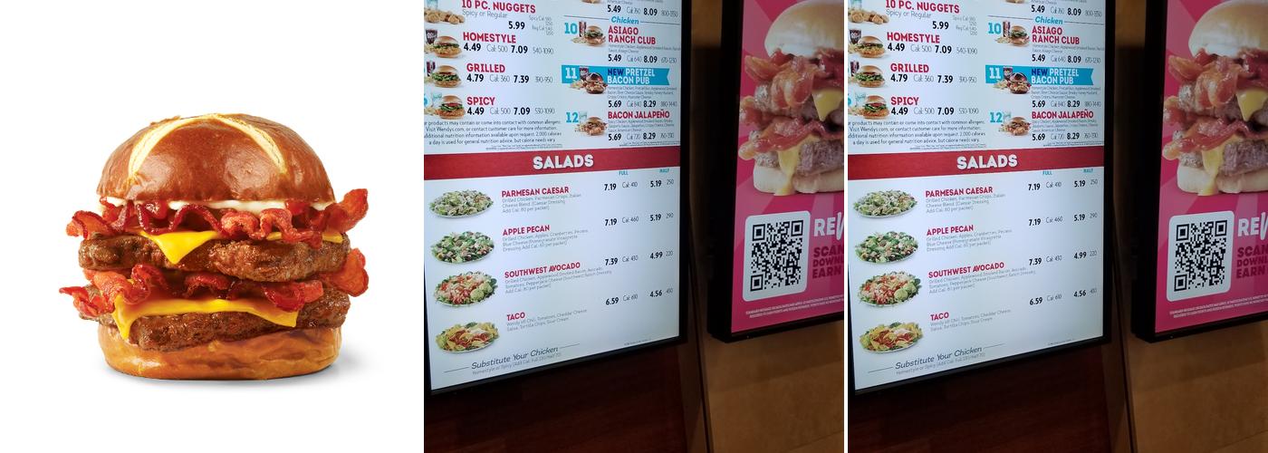 Wendy's Menu