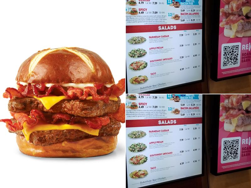 Wendy's Menu