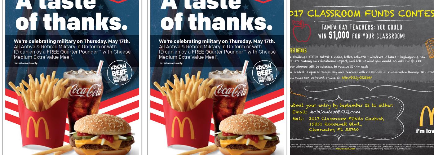 McDonald's Menu