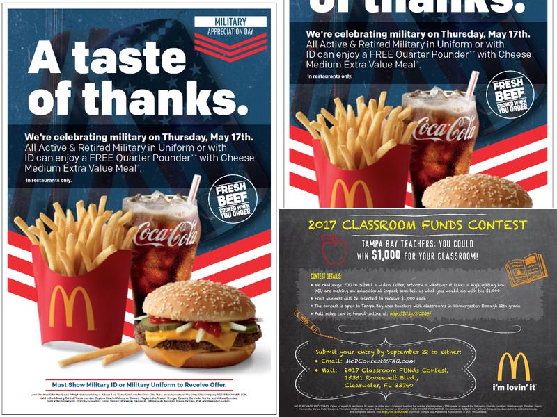 McDonald's Menu