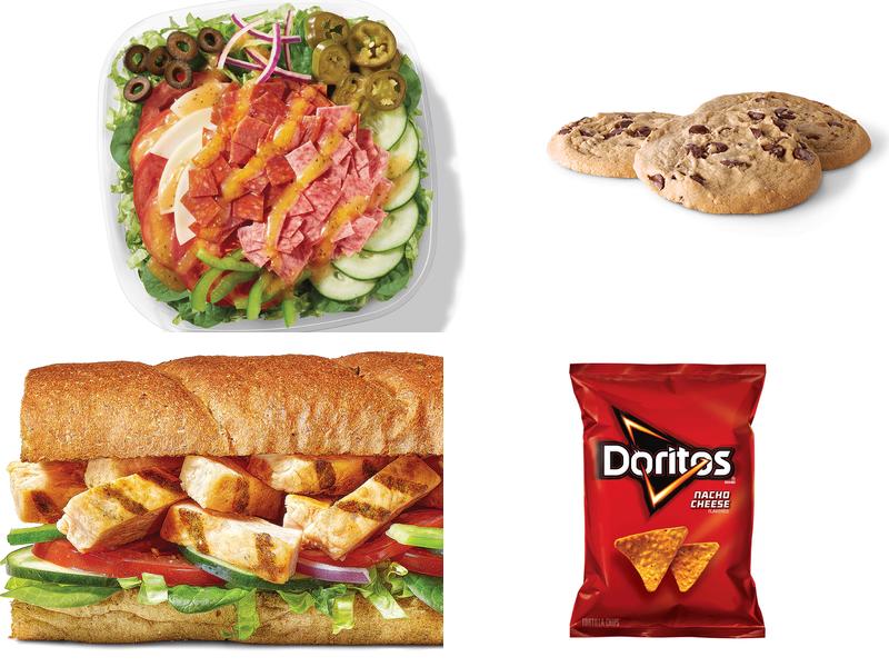 Subway Menu
