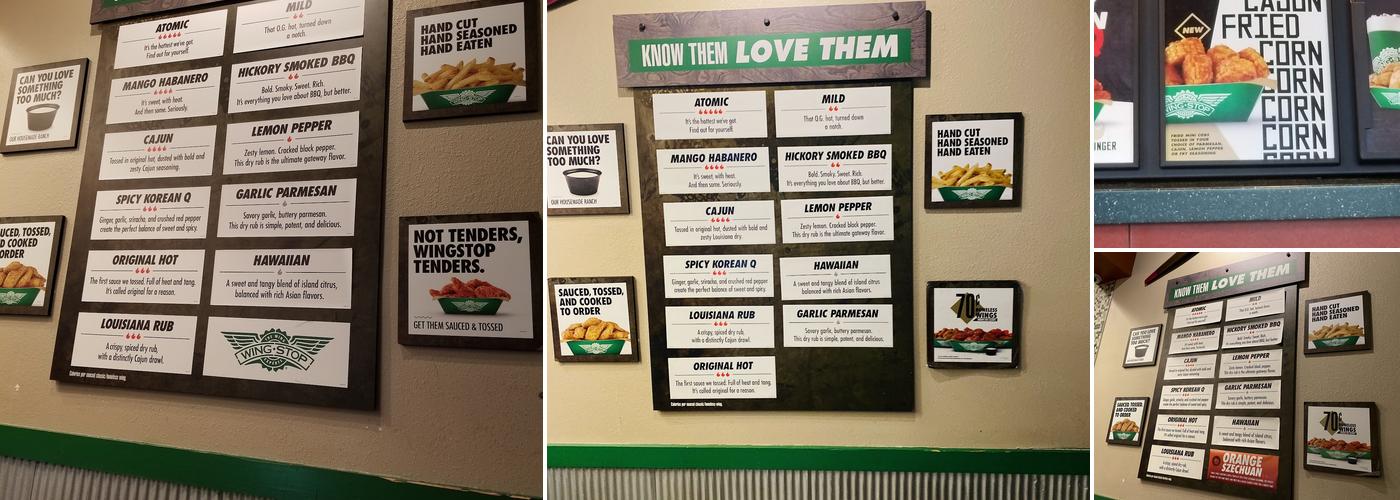 Wingstop Menu