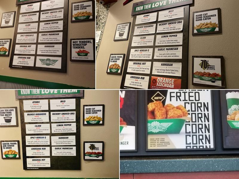 Wingstop Menu