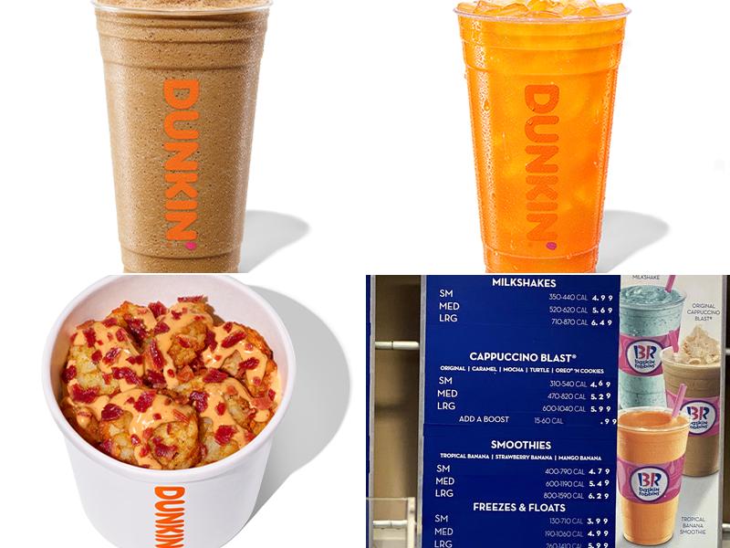 Dunkin' Menu