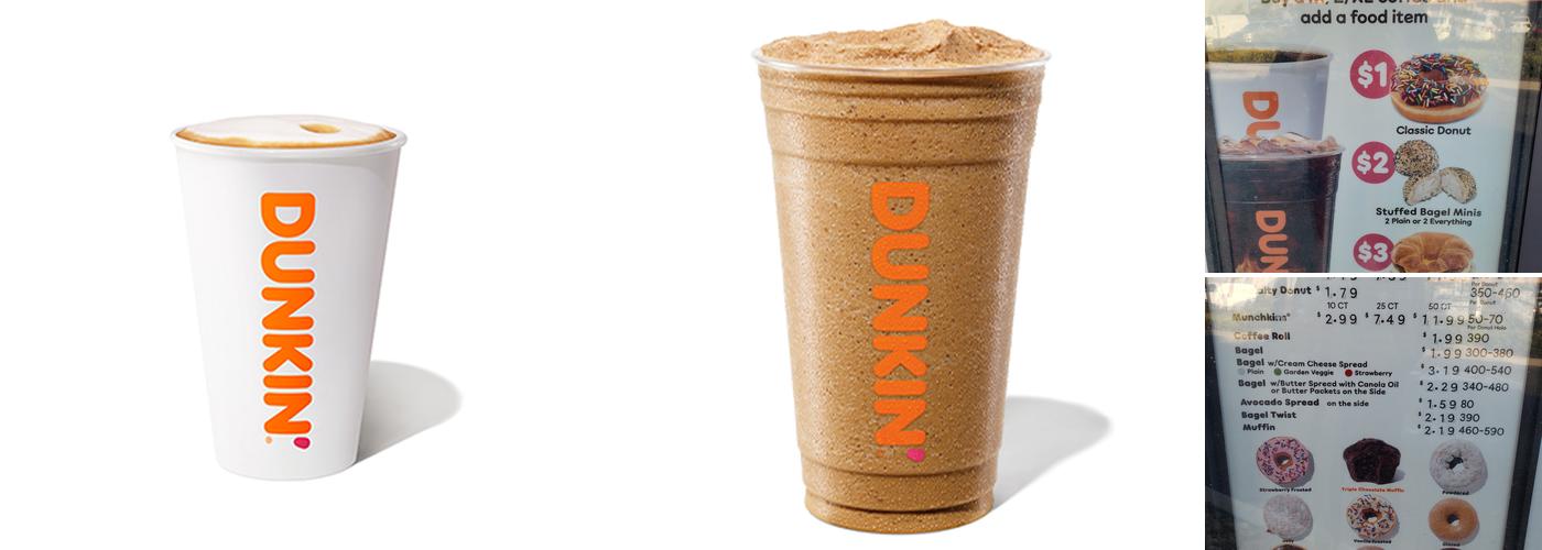 Dunkin' Menu