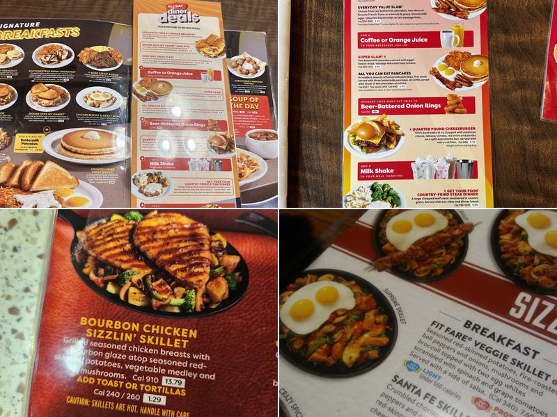Denny's Menu