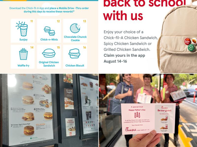 Chick-fil-A New Tampa @I-75 Menu