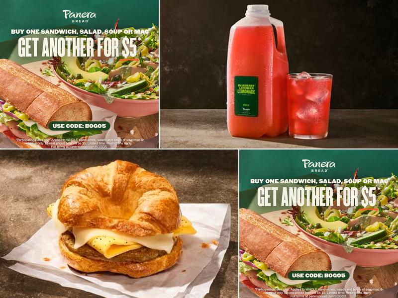 Panera Bread Menu