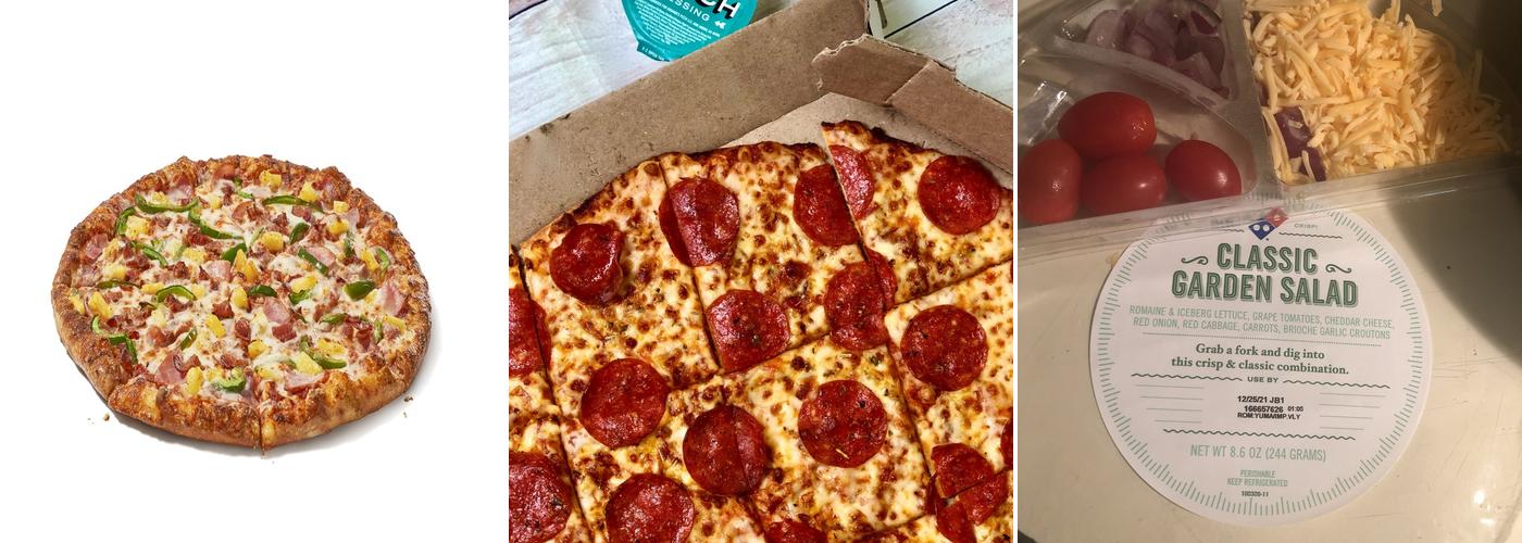 Domino's Pizza Menu