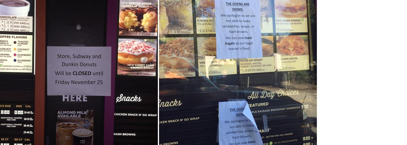 Dunkin' Menu