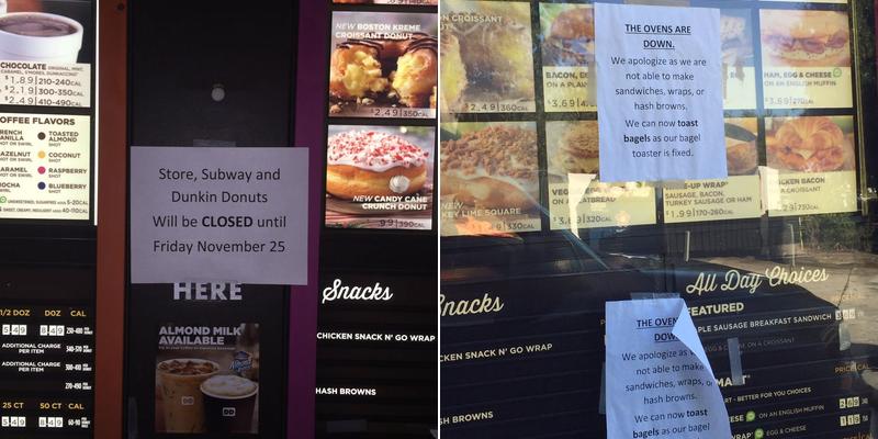 Dunkin' Menu
