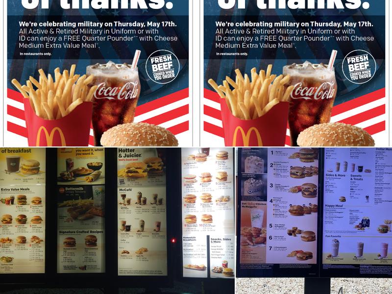McDonald's Menu