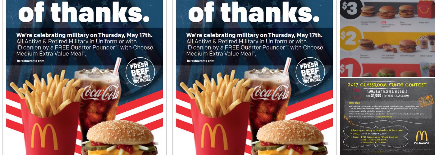 McDonald's Menu