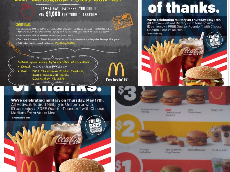 McDonald's Menu