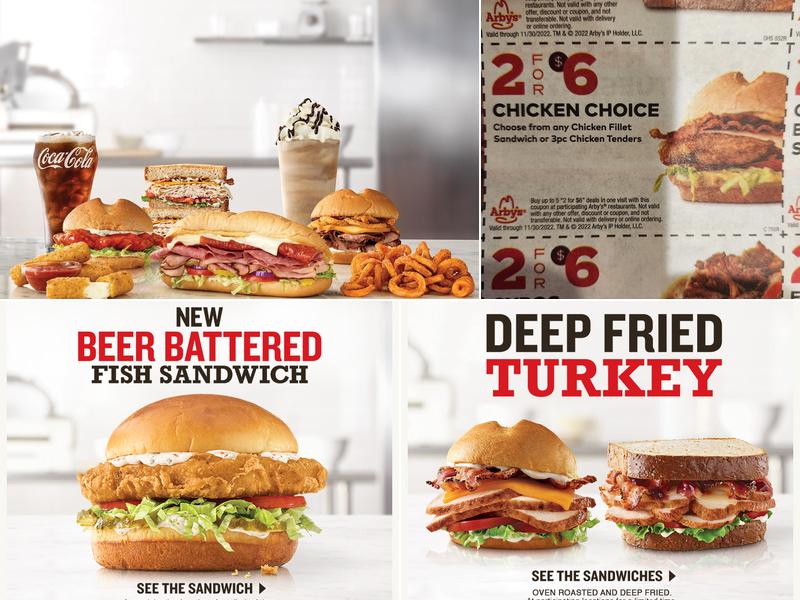 Arby's Menu