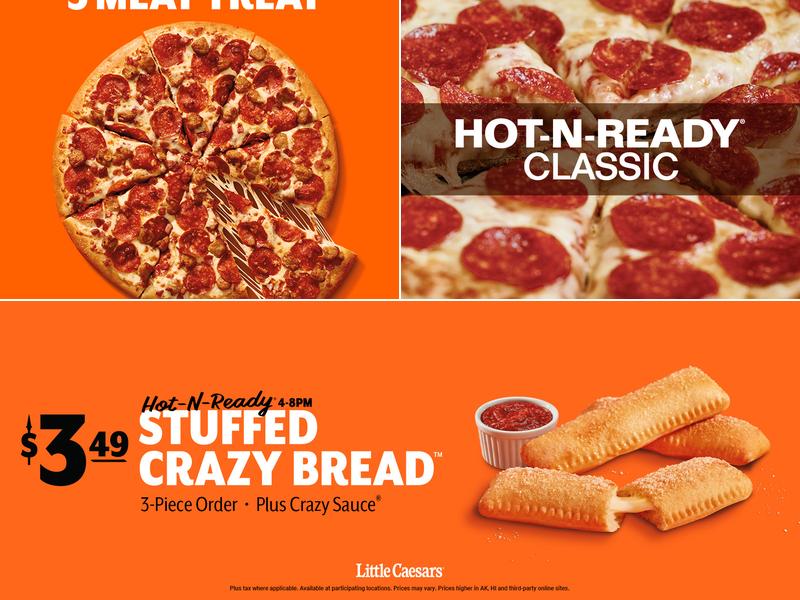 Little Caesars Pizza Menu