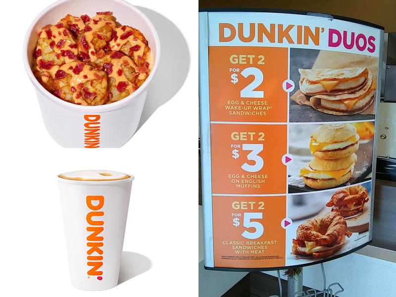 Dunkin' Menu