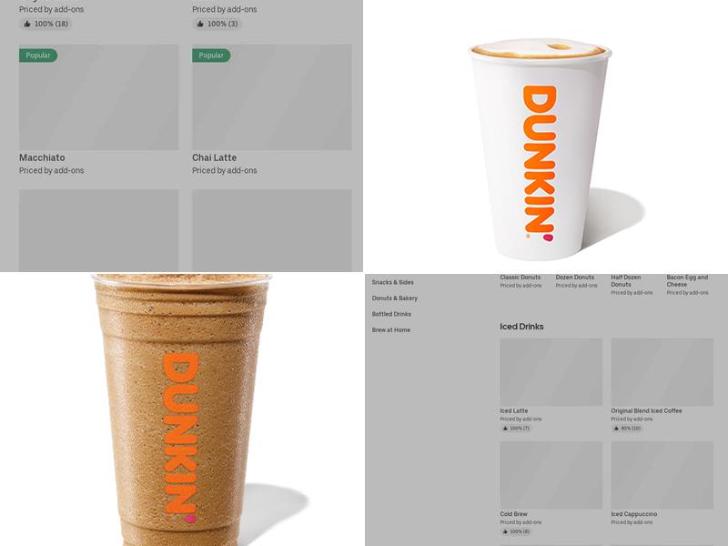 Dunkin' Menu