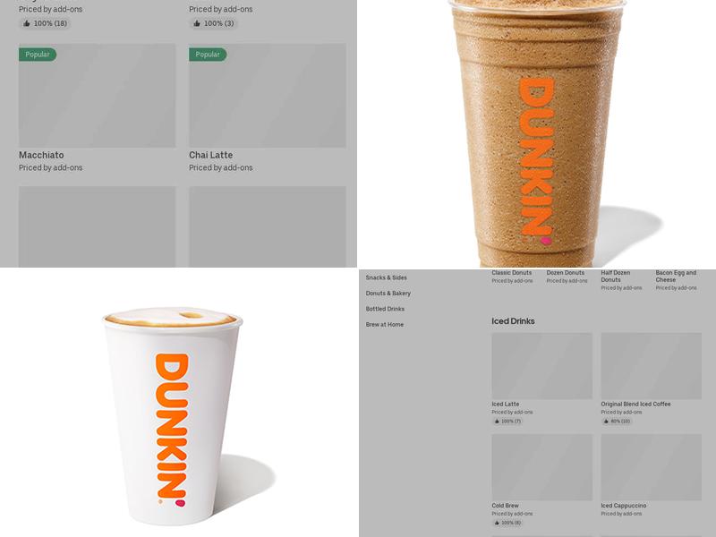 Dunkin' Menu