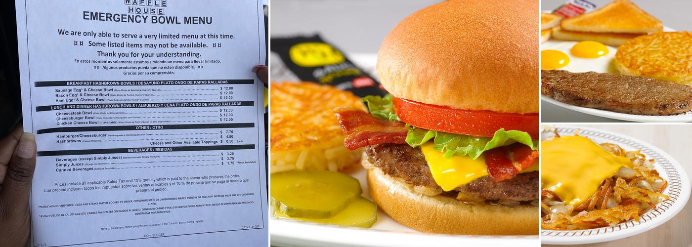 Waffle House Menu