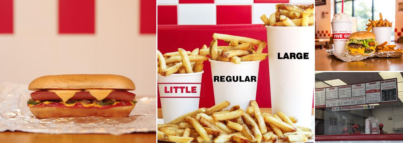 Five Guys Menu
