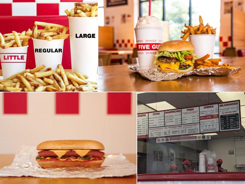 Five Guys Menu