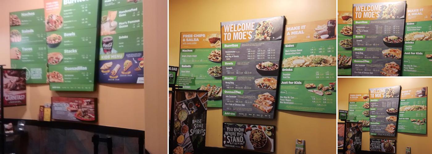 Moe's Southwest Grill Menu